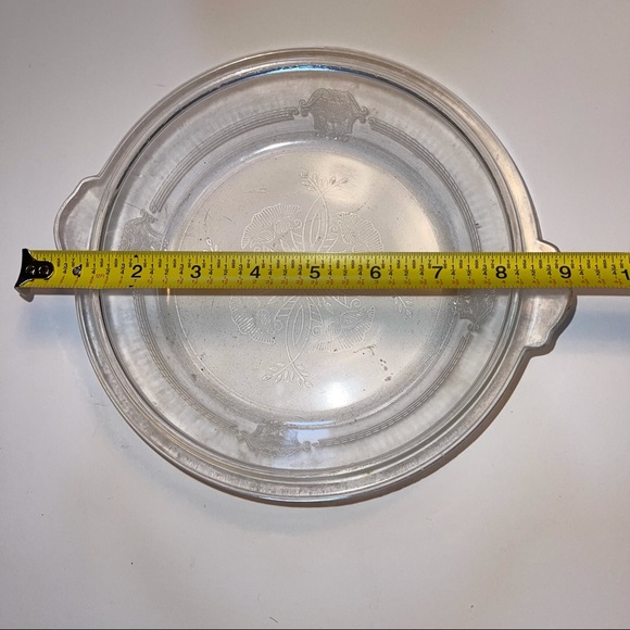Fire King Kitchen Vintage Fire King Glass Pie Plate Poshmark
